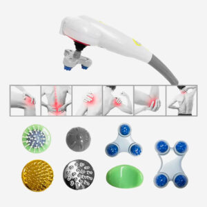 Masseur Électrique Corporel Complet Magic Massager 8 Têtes de Massage Infrarouge