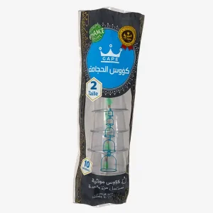 Sachet de 10 ventouses Taille n°: T2 Hijama et Massage Qualité supérieure Dure – Pas Facilement Cassé