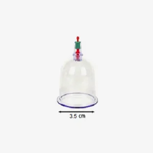 Ventouse Hijama T4 3,5 cm – ventouse en plastique pour zones précises en thérapie par les ventouses