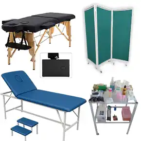 Table de massage et soins