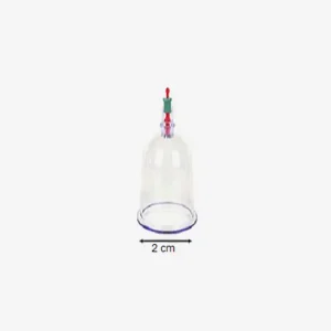 Ventouse Hijama T5 2,5 cm – modèle petit format pour cupping therapy ciblée sur zones sensibles