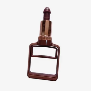 Pompe à Vide Hijama Manuelle Marron Métallique – Grand Format Professionnel