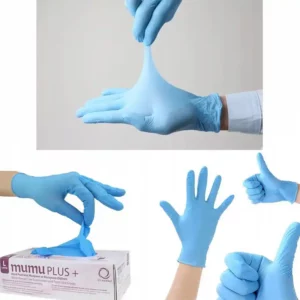Boîtes de gants latex poudrés MUMU tailles S M L – gants médicaux jetables haute qualité CE