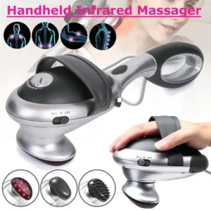 Masseur Chauffant Infrarouge Corps et Dos – Anti-Douleur, Anti-Cellulite, Raffermissant